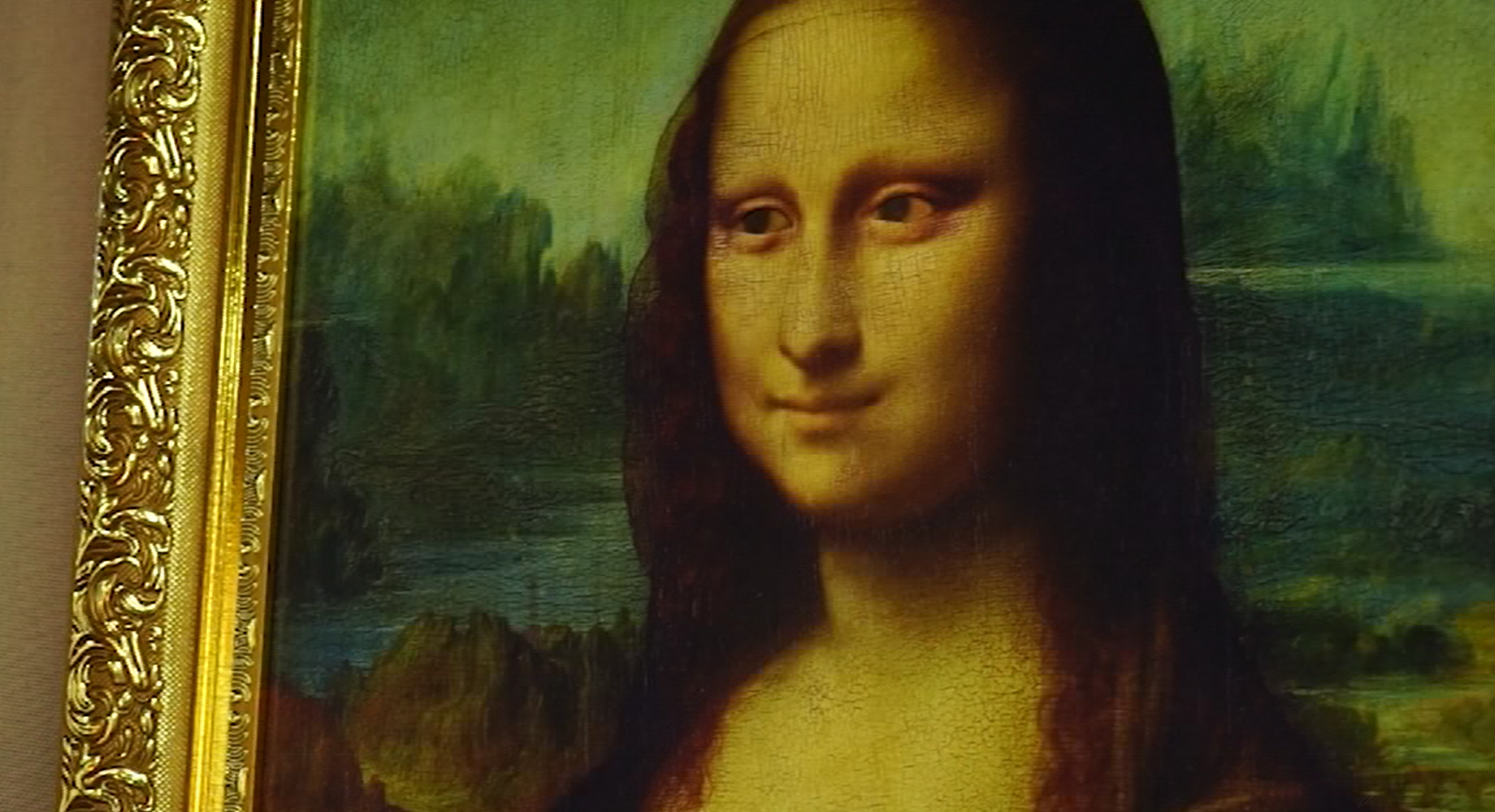 moving eye mona lisa